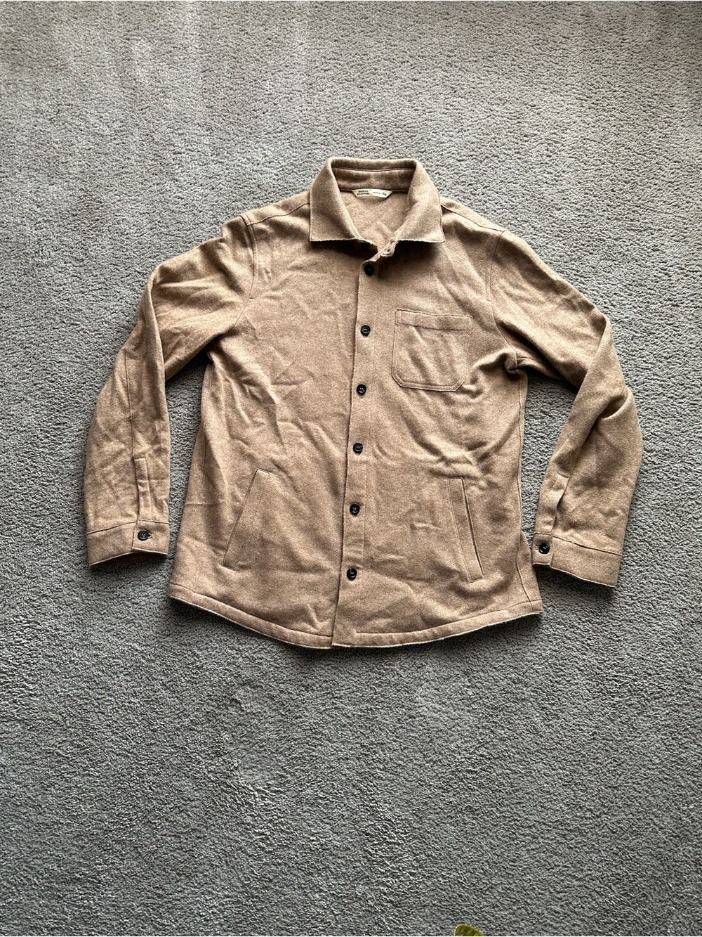 Mauricio Baldassari cashmere shirt-jacket made in Italy Size Large